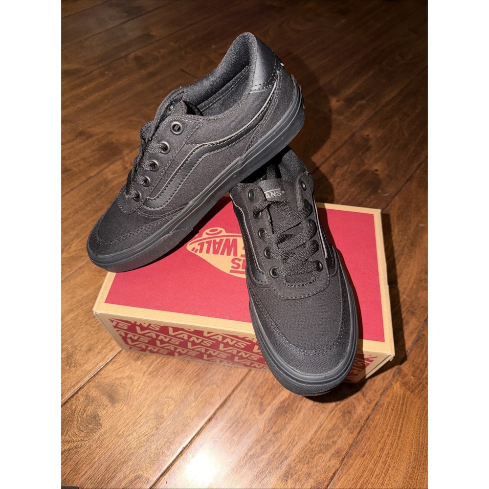 Women's  Brooklyn LS Vans Size 6 Canvas Black Brooklyn Ls Shoe‎ | Low-top NIB